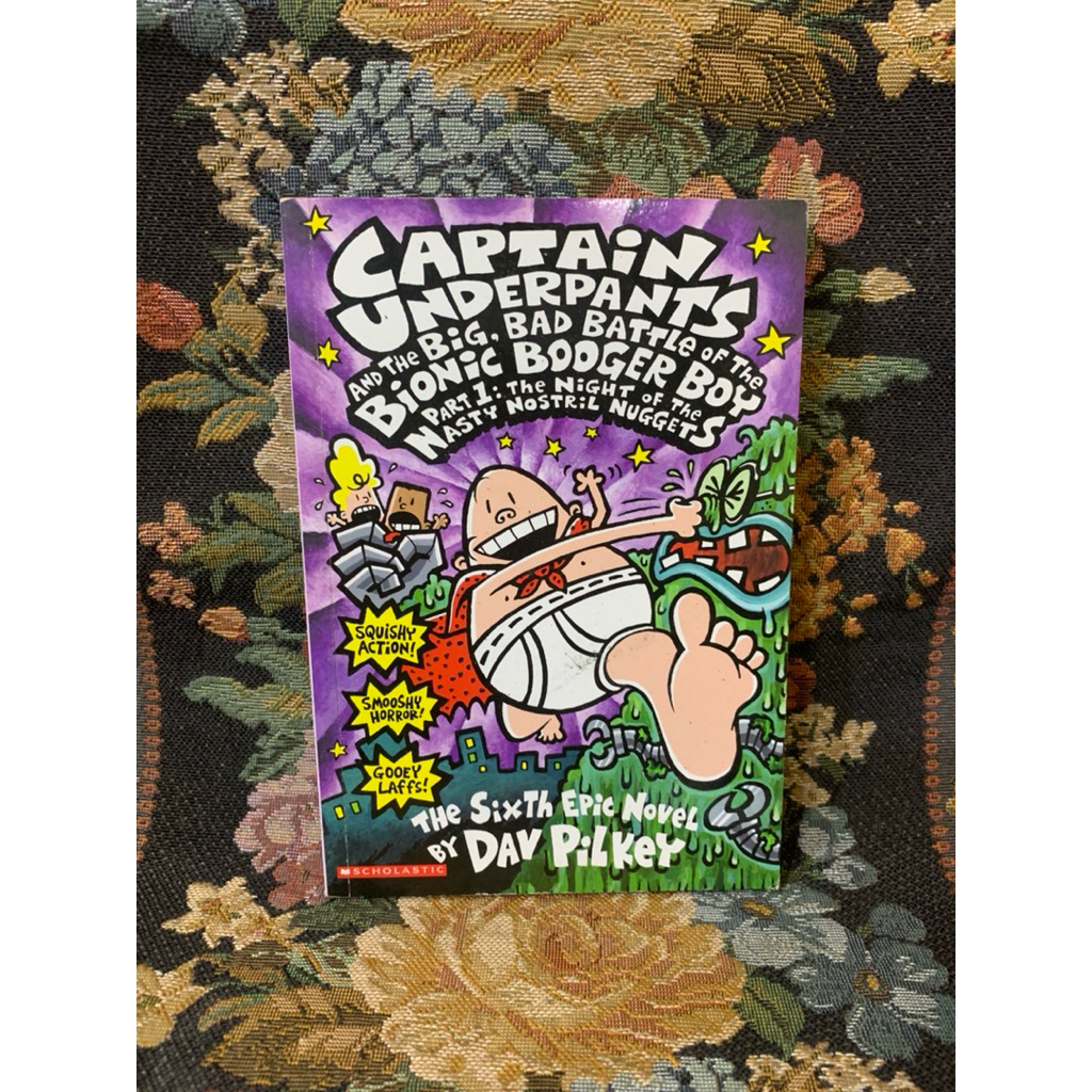 Jual Captain underpants and the big bad battle of the bionic booger boy ...