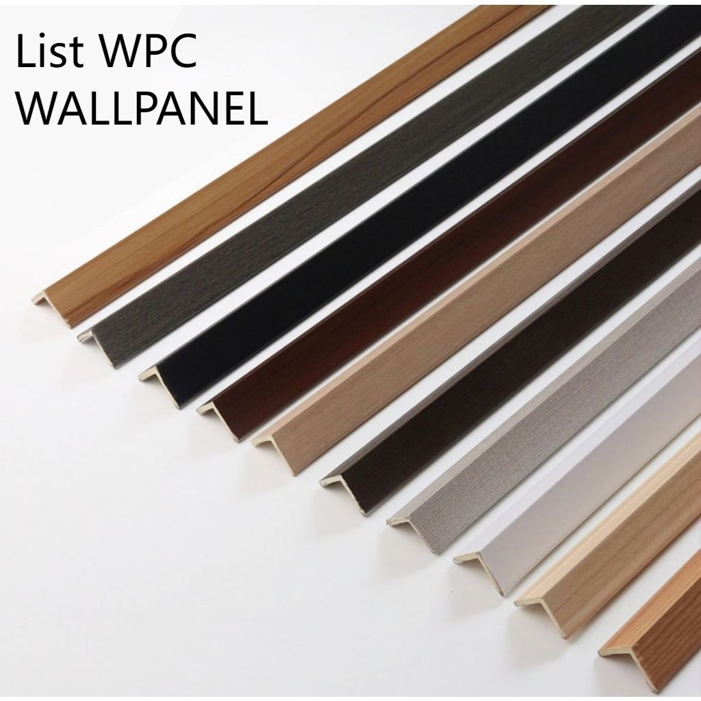 Jual LIST SUDUT SIKU L WPC WALLPANEL/ LIST PENUTUP WPC LIS WALL PANEL ...
