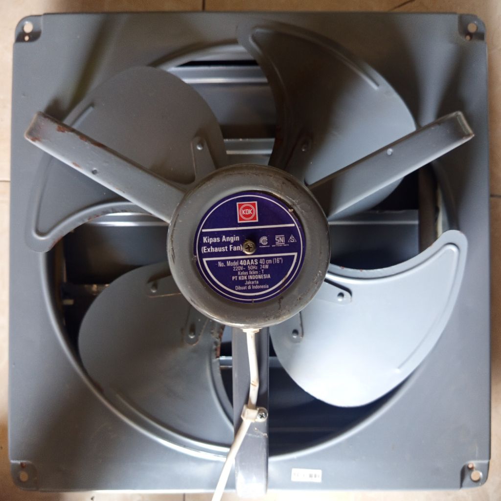Jual KDK 40AAS Exhaust Fan 16 Inch Original | Kipas Angin Industri ...