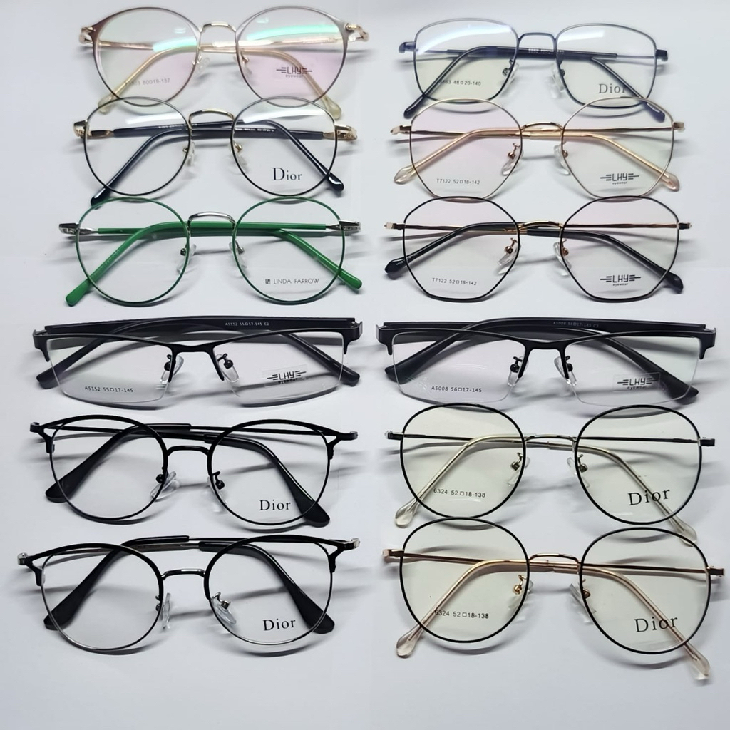 Jual Frame Kacamata 1 lusin paket usaha Frame Tulang & Per Standar ...