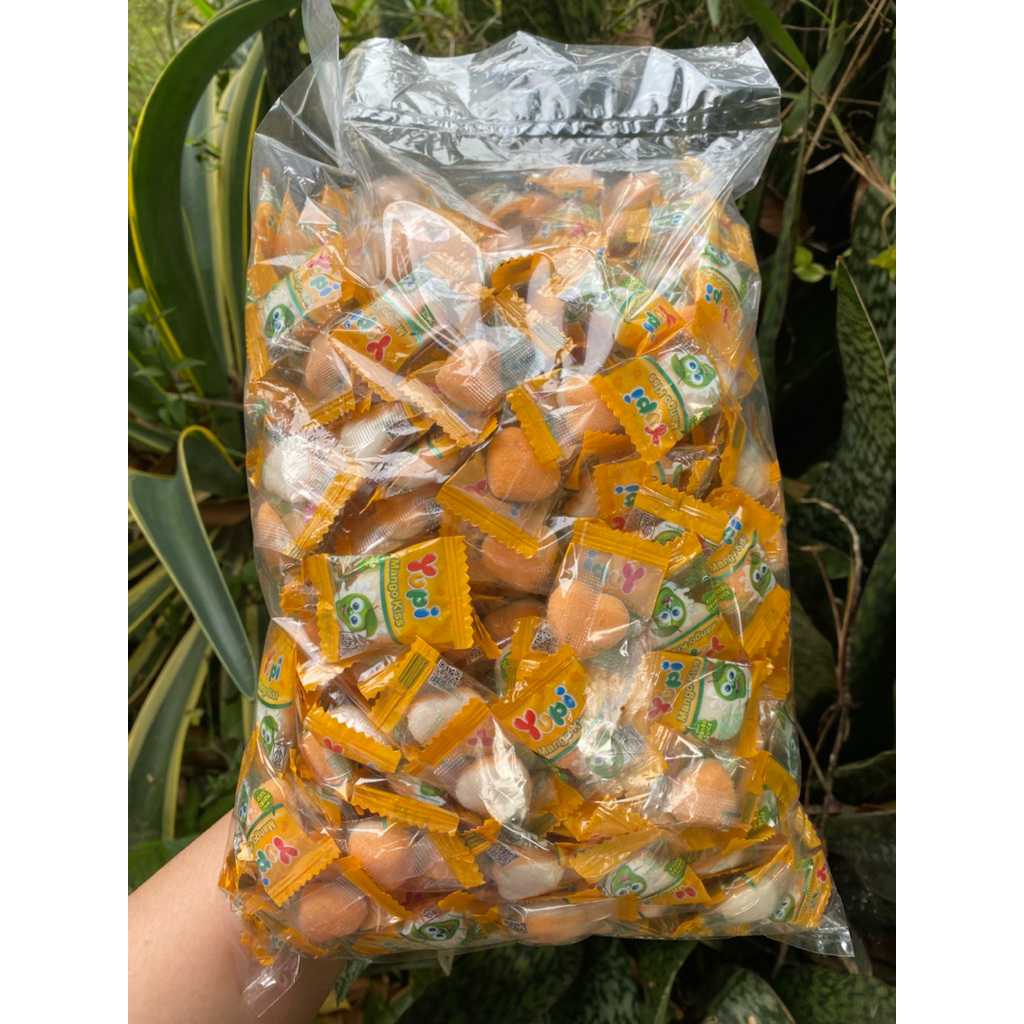 Jual PERMEN YUPI RASA MANGGA YUPI KUNING LOS +\- 1000gr | Shopee Indonesia