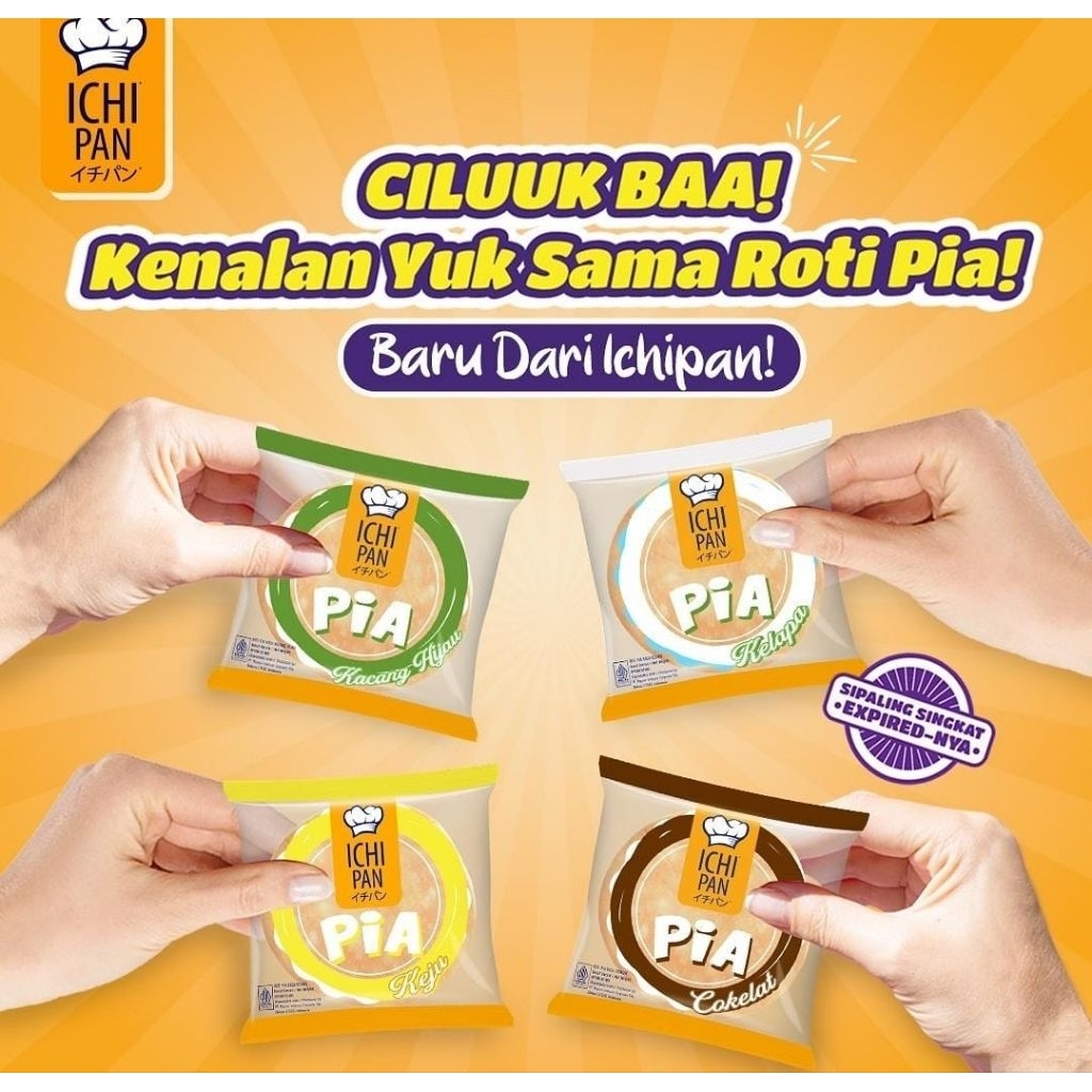 Jual roti pia ichi pan 1pack (10bungkus) | Shopee Indonesia