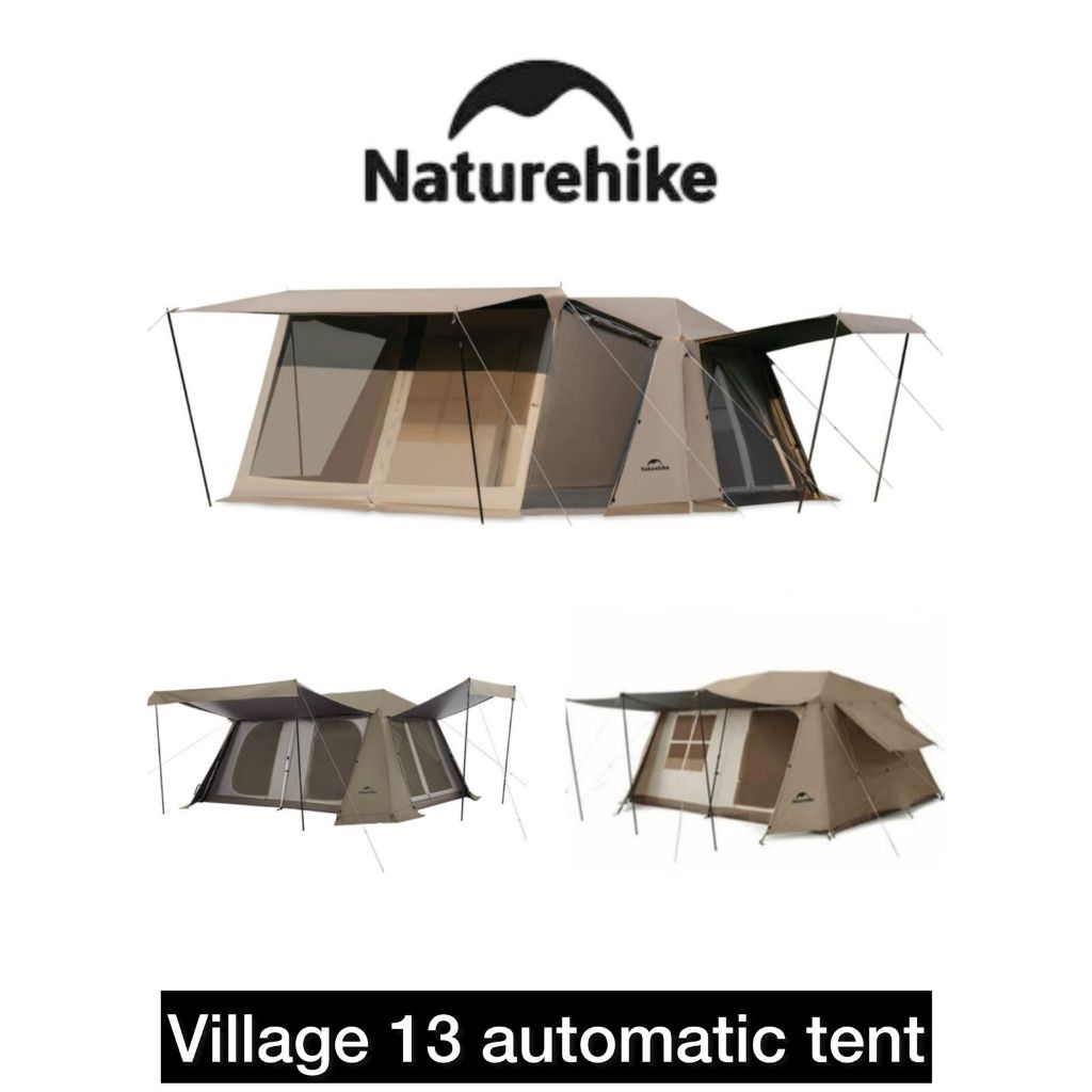 Jual BUKAN PREORDER Tenda Naturehike village 13 TIBLACK PRO