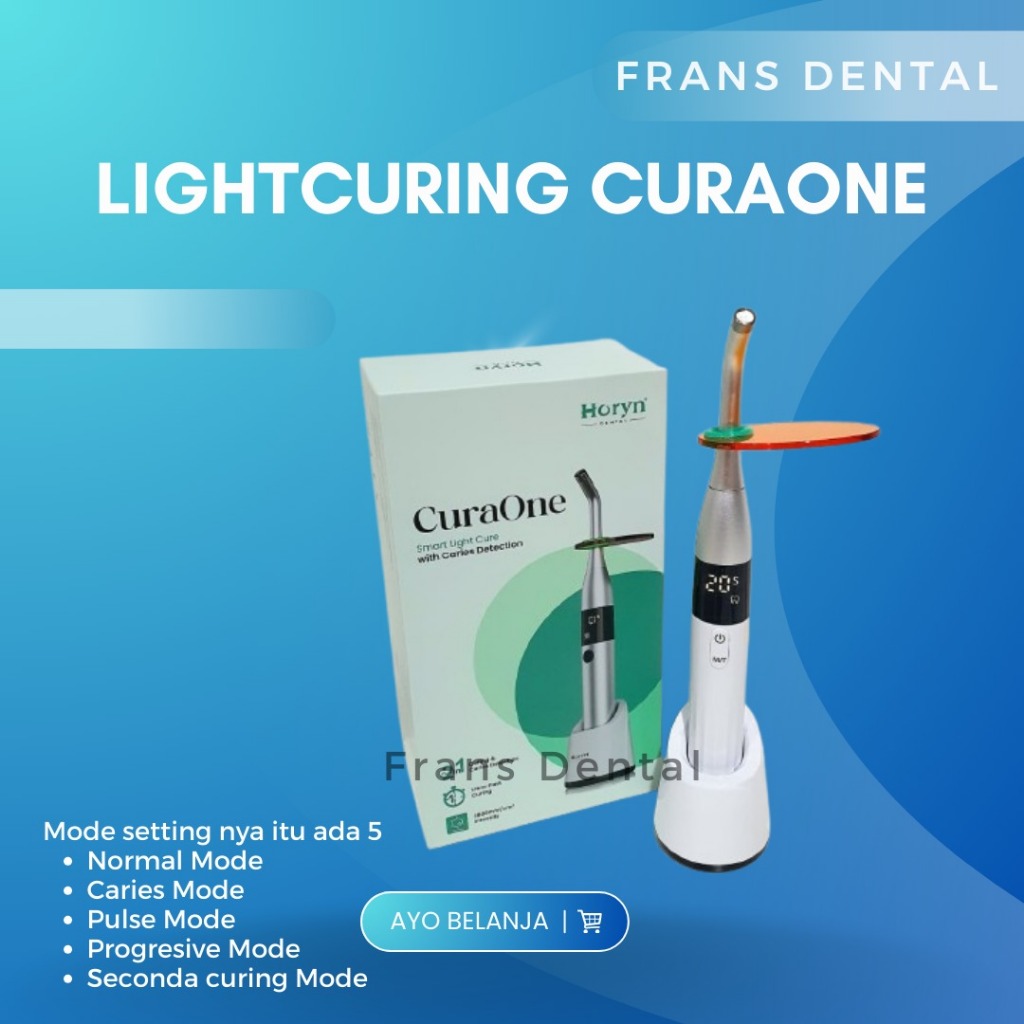 Jual Dental Lightcure LED Horyn CuraOne LC14/LC14 Curing Light 1 Second ...