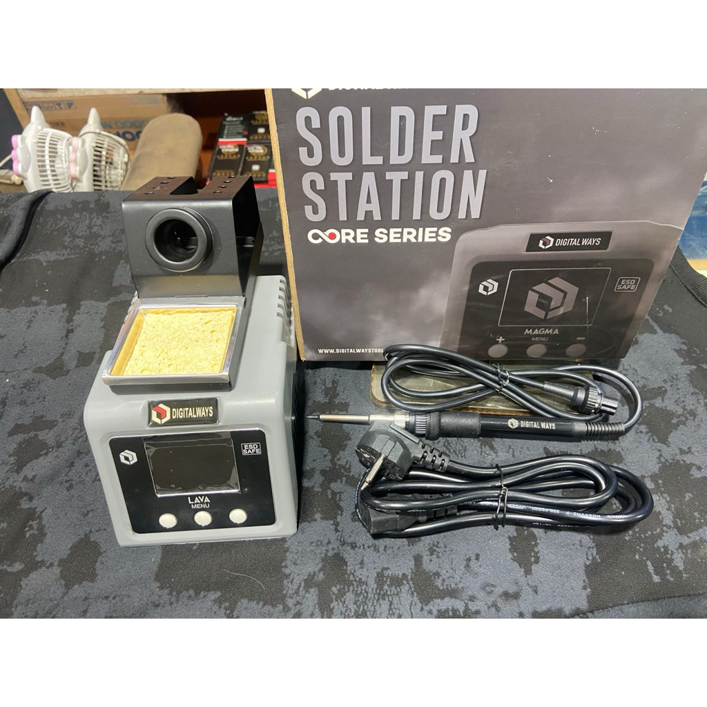 Jual Solder Station Digital Ways Lava Magma ESD Safe - Alat Pemanas ...