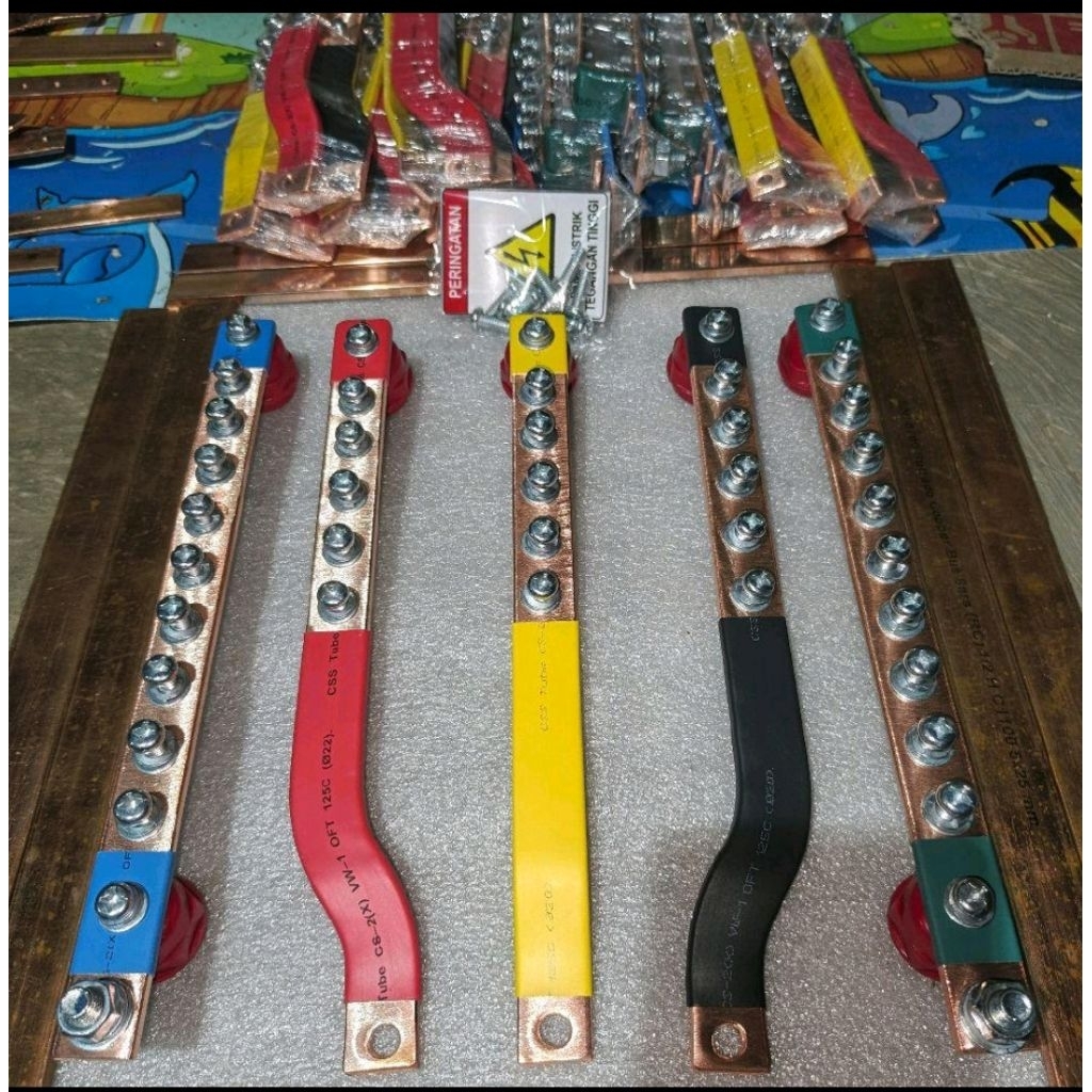 Jual BUSBAR 3×20 RSTN+GROUND UNTUK MCCB 160A | Shopee Indonesia