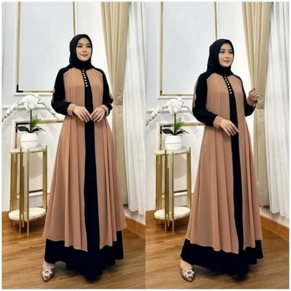 Jual Gamis Azahra Model Auter Terbaru | Dress Muslimah Lebaran ...