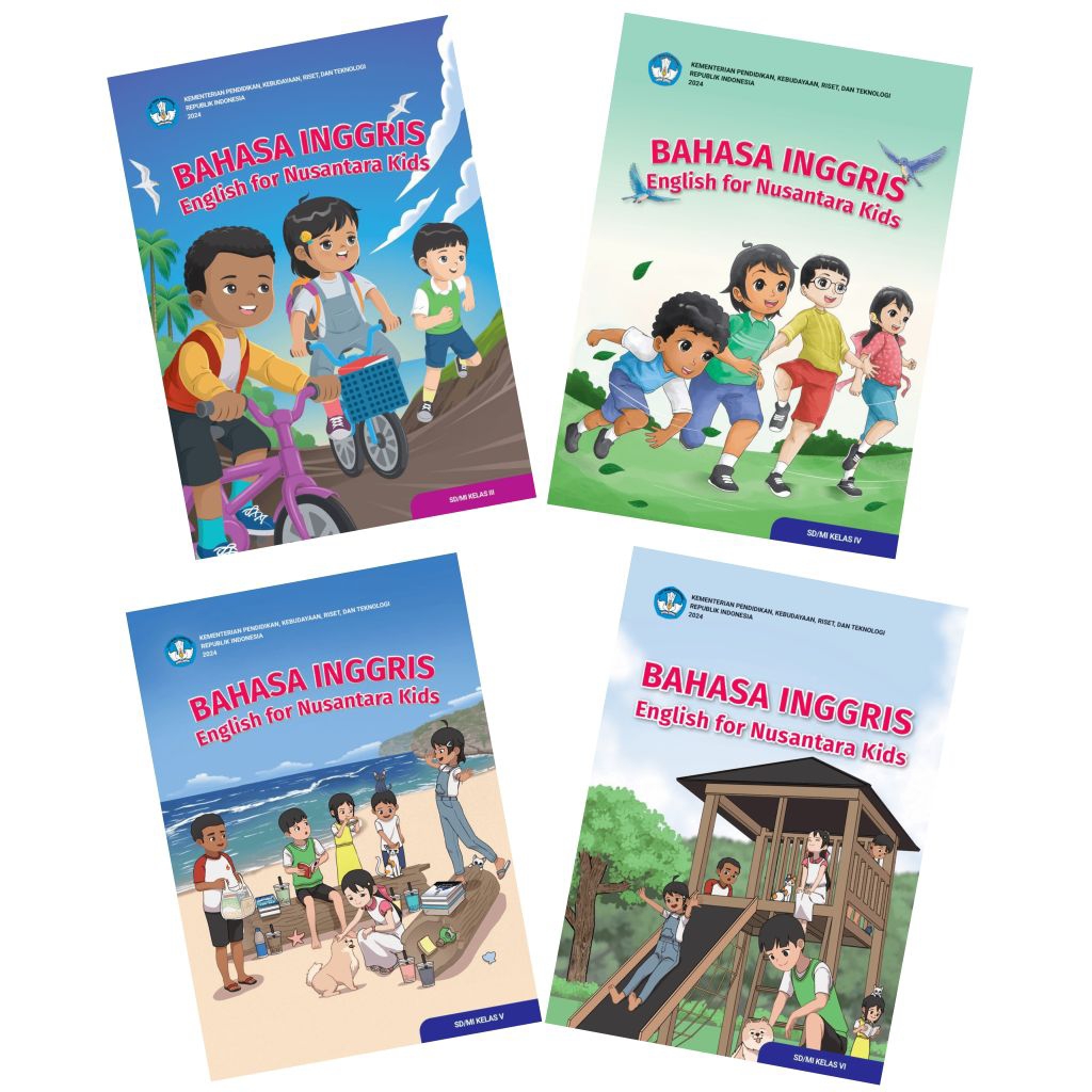 Jual Bahasa Inggris English For Nusantara Kids SD/MI Kelas 1 2 3 4 5 6 ...
