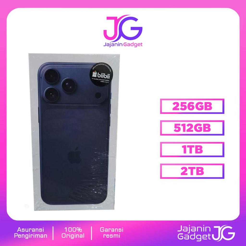 Jual IP 17 PRO MAX 512GB SEGEL RESMI | Shopee Indonesia