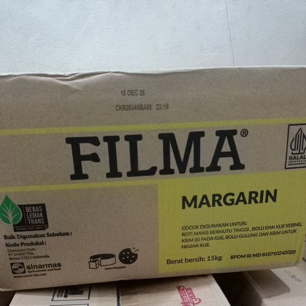 Jual Filma Margarin (1DUS = 15KG) | Shopee Indonesia
