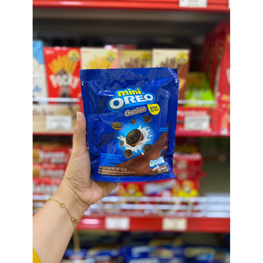 Jual Mini Oreo Chocolate 58.4gr | Shopee Indonesia