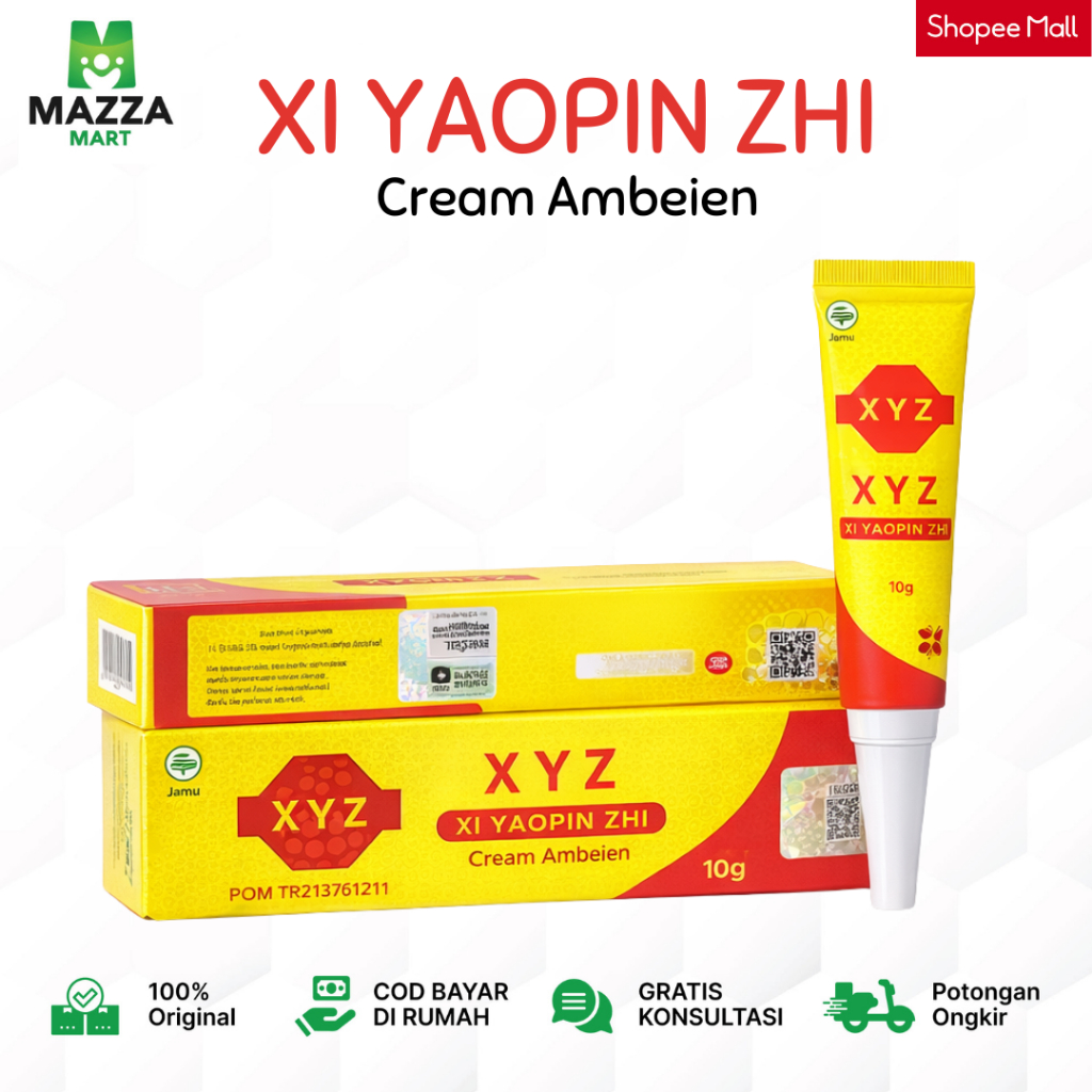 XI YAOPIN ZHI Original Cream Wasir Krim Ambeien Saleb Ambeyen Stadium 1 2 3 4 Ampuh BPOM