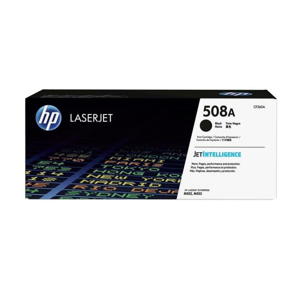 HP Toner 508A Black Cyan Magenta Yellow LaserJet Cartridge Original [CF360A  CF361A  CF362A  CF363A] (2)