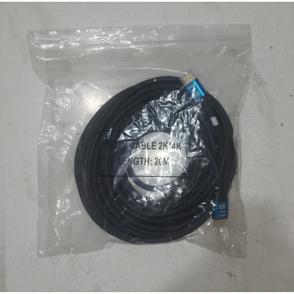 Jual KABEL HDMI 20M V2.0 ULTRA HD 4K HIGH QUALITY / HDMI 20 METER ...