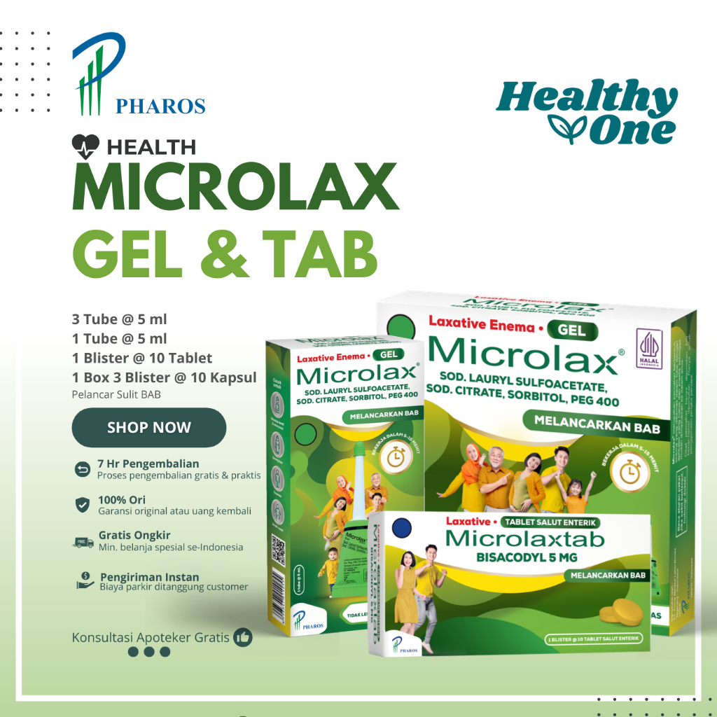Jual Microlax Gel 1 Tube/ isi 3 Tube - Atasi Sembelit (Susah BAB ...