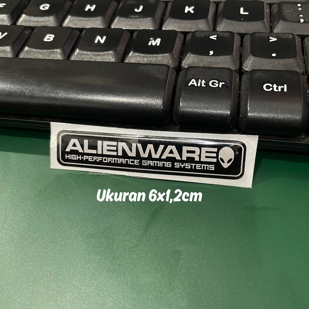 Jual Sticker Timbul Resin ALIENWARE Logo Lycal 3D Kecil Satuan | Shopee ...