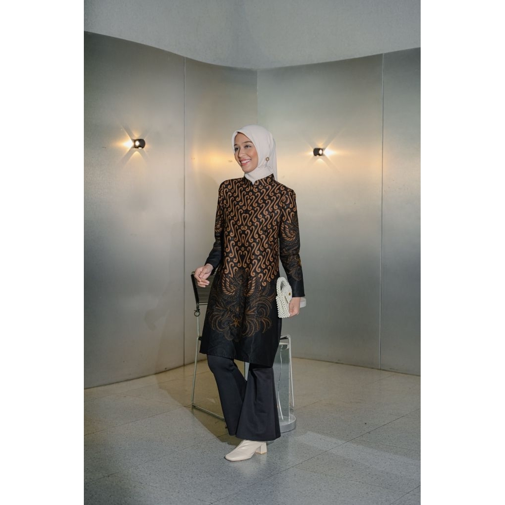 Batik Pasangan Motif Gayatri Tunik Kemeja Slimfit 6