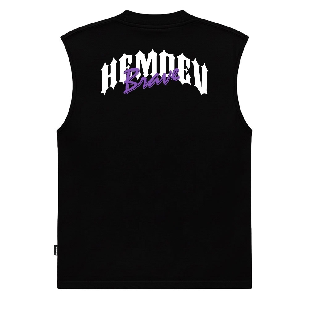 Jual Hemdev Kaos Singlet The Purple Black | Shopee Indonesia