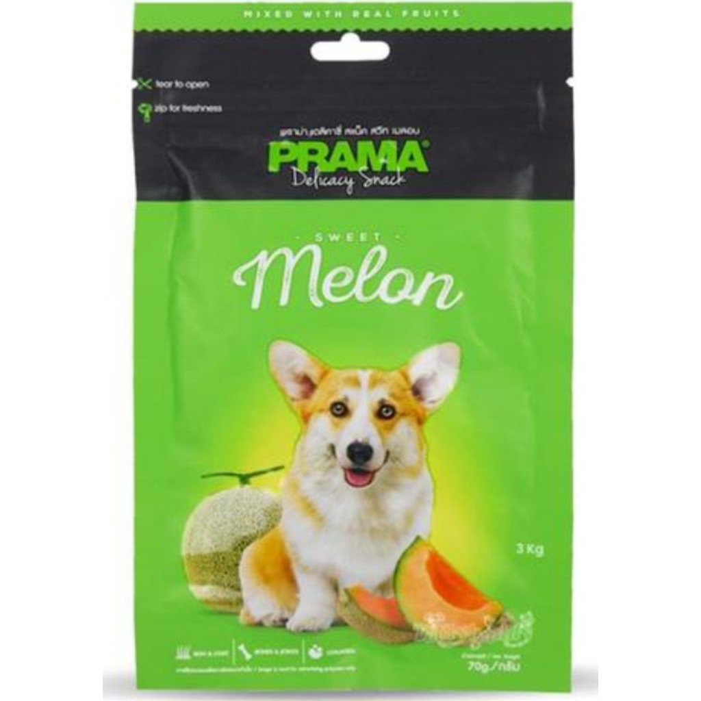 Jual Prama Melon Dog Snack 70gr | Shopee Indonesia