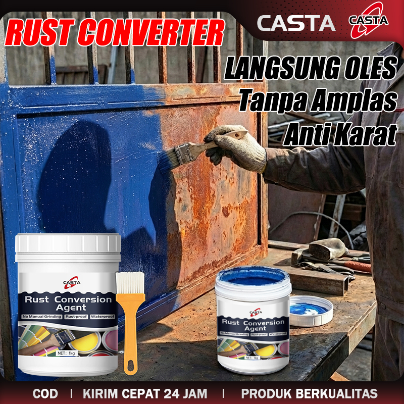 Jual CASTA Anti Rust Paint Rust Converter 1000g - Tanpa Primer Langsung ...