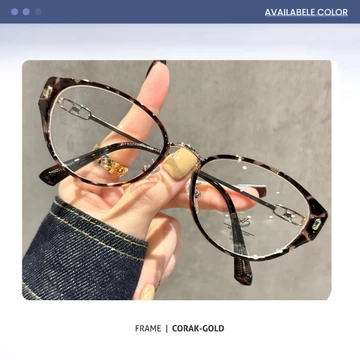 Genius Maiden Kacamata Cat Eye Minus Lensa Anti Radiasi Blueray Photocromic Bluecromic Bahan TR