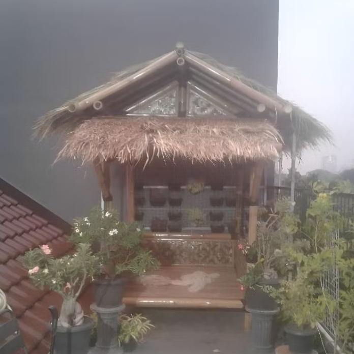 Jual Saung Bambu Atap Rumbia | Shopee Indonesia