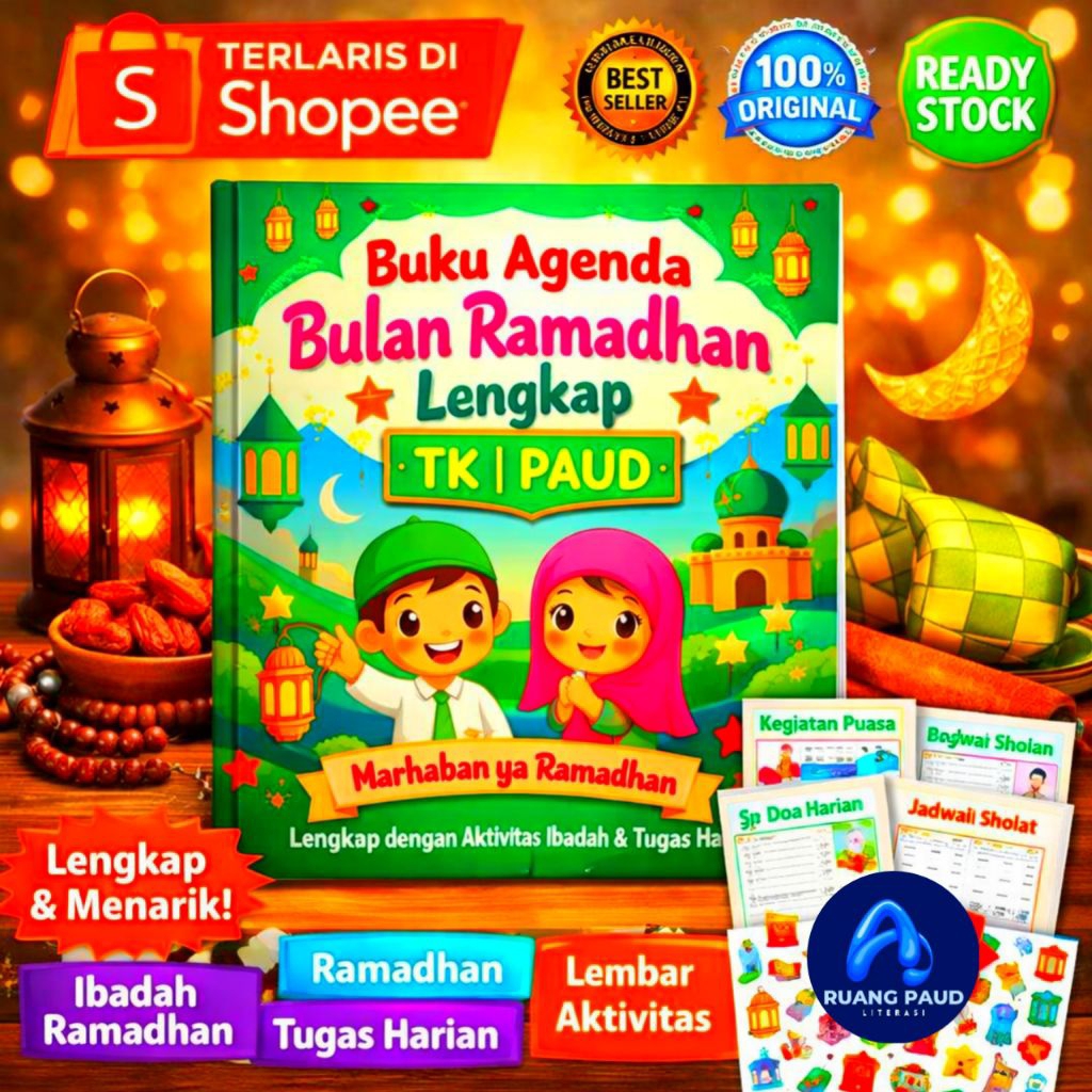 Jual BUKU AGENDA RAMADHAN LENGKAP | AKTIVITAS RAMADHAN | Shopee Indonesia