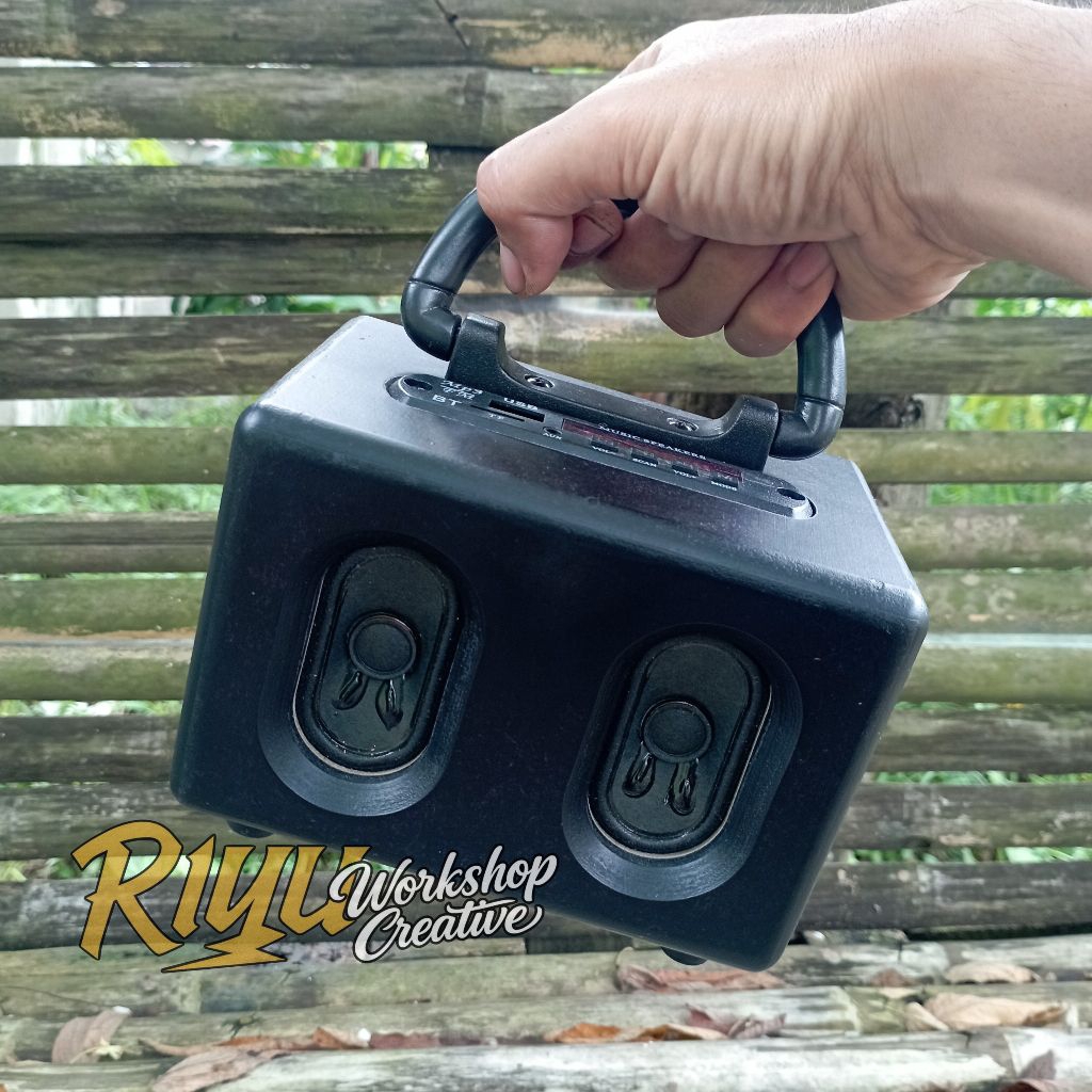 Jual Mini compo bluetooth DIY 30watt batre 6000mAh | Shopee Indonesia