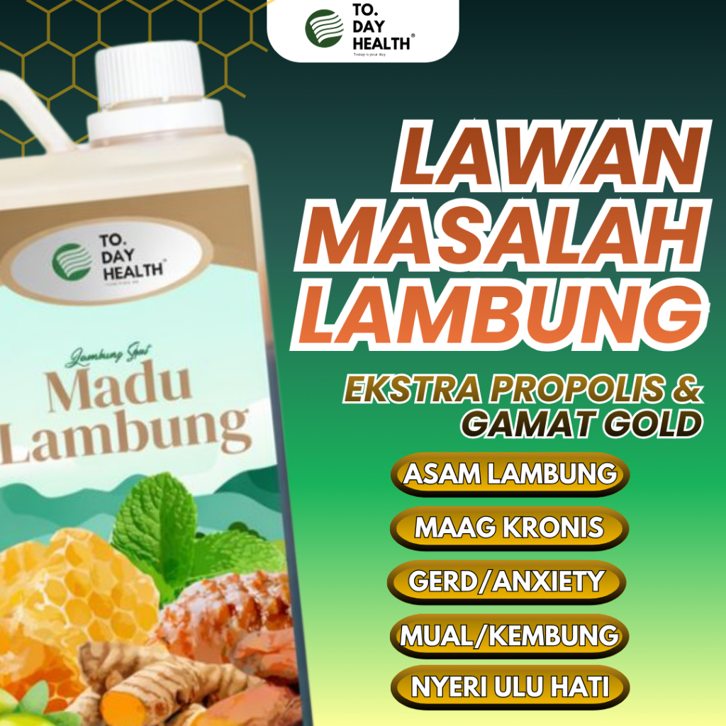 Obat Infeksi Lambung Luka Lambung GERD Asam Lambung Maag Dispepsia Madu Today Health
