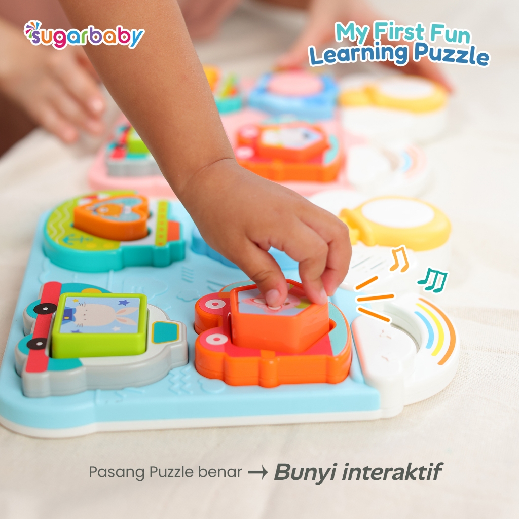 Jual Sugarbaby My First Fun Learning Puzzle Baby Toys Mainan Edukasi ...