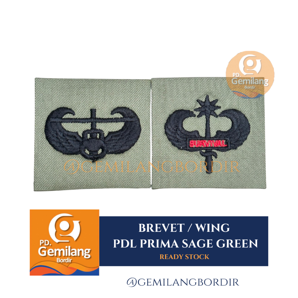 Jual PDL Prima Sage Green | Brevet PDL Sage Green | Wing Survival ...