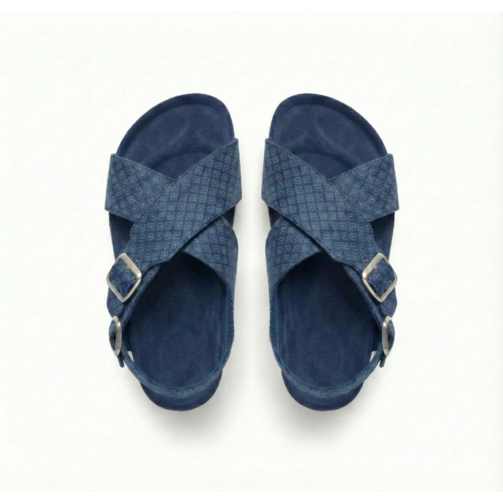 Jual AZURE SANDAL CUSTOM SENDAL BIG SIZE 35-46 SENDAL HANDMADE BANDUNG ...