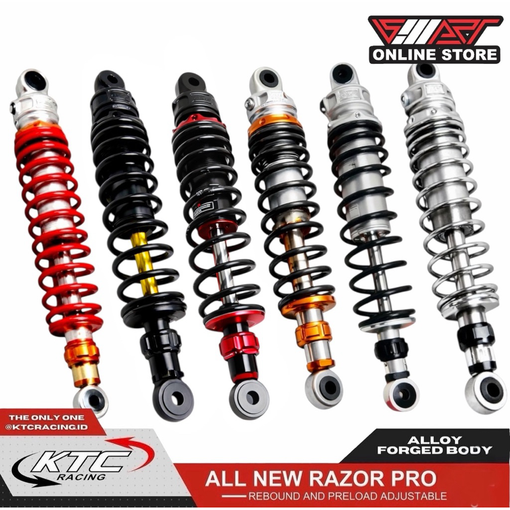 Jual SHOCK KTC RACING RAZOR PRO UKURAN 340 MM / 280 MM / 320 MM ...