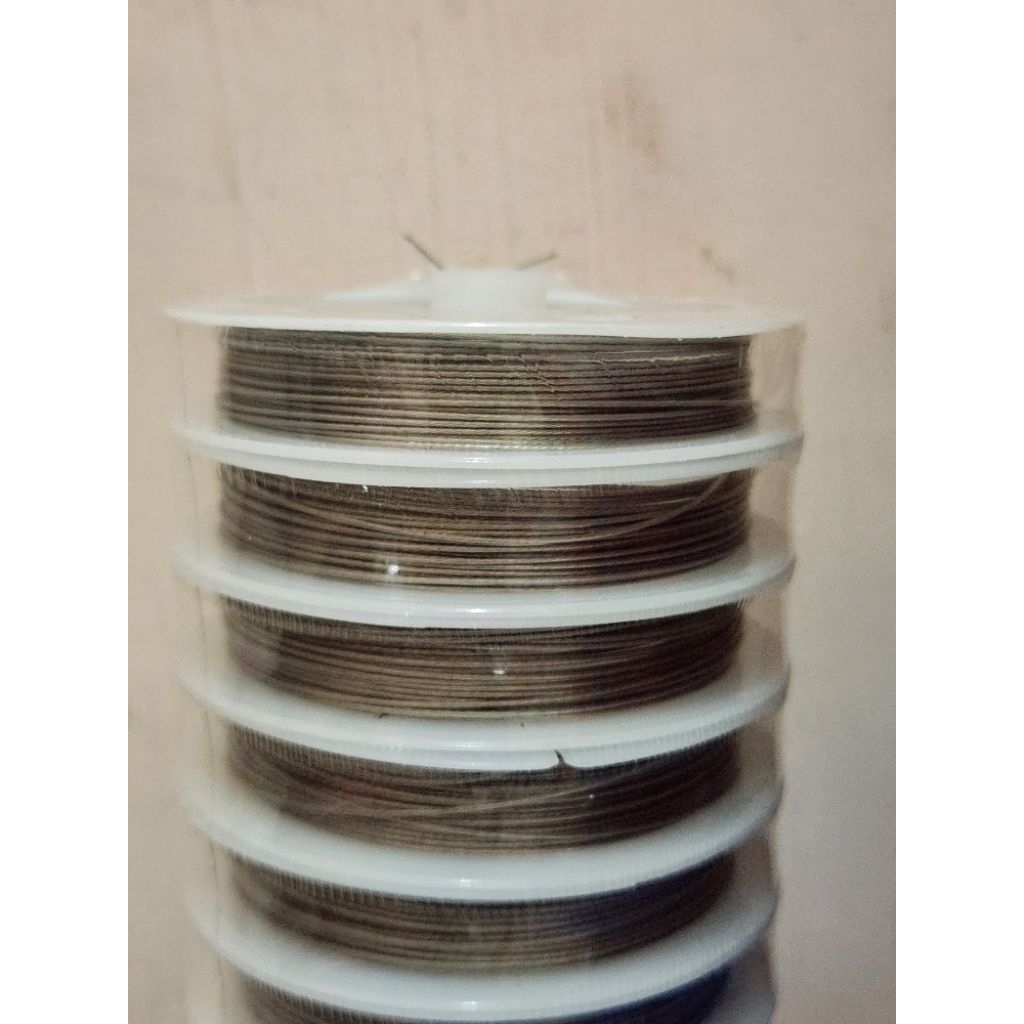 Jual Tali Kawat Lentur dan Non Lentur untuk Meronce / String Cable ...