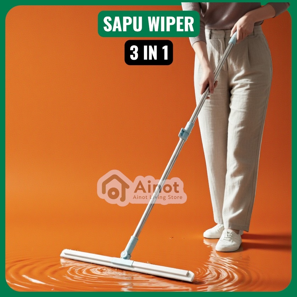 Jual Sapu Wipper 3in1 Multifungsi / Pendorong Air Karet Sapu Kaca ...