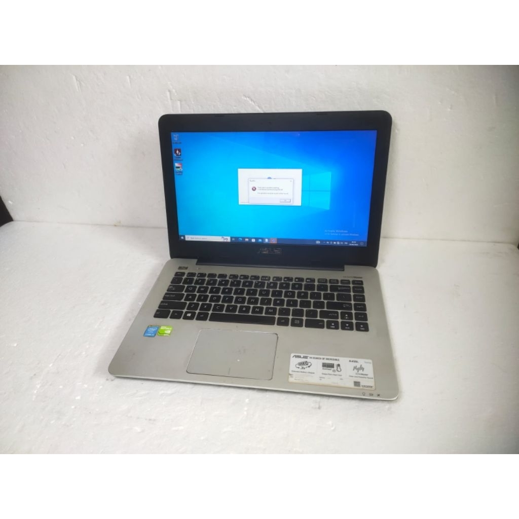Jual B213 Laptop Asus A455L core i5 gen4 Ram 4gb hdd 500gb double vga ...