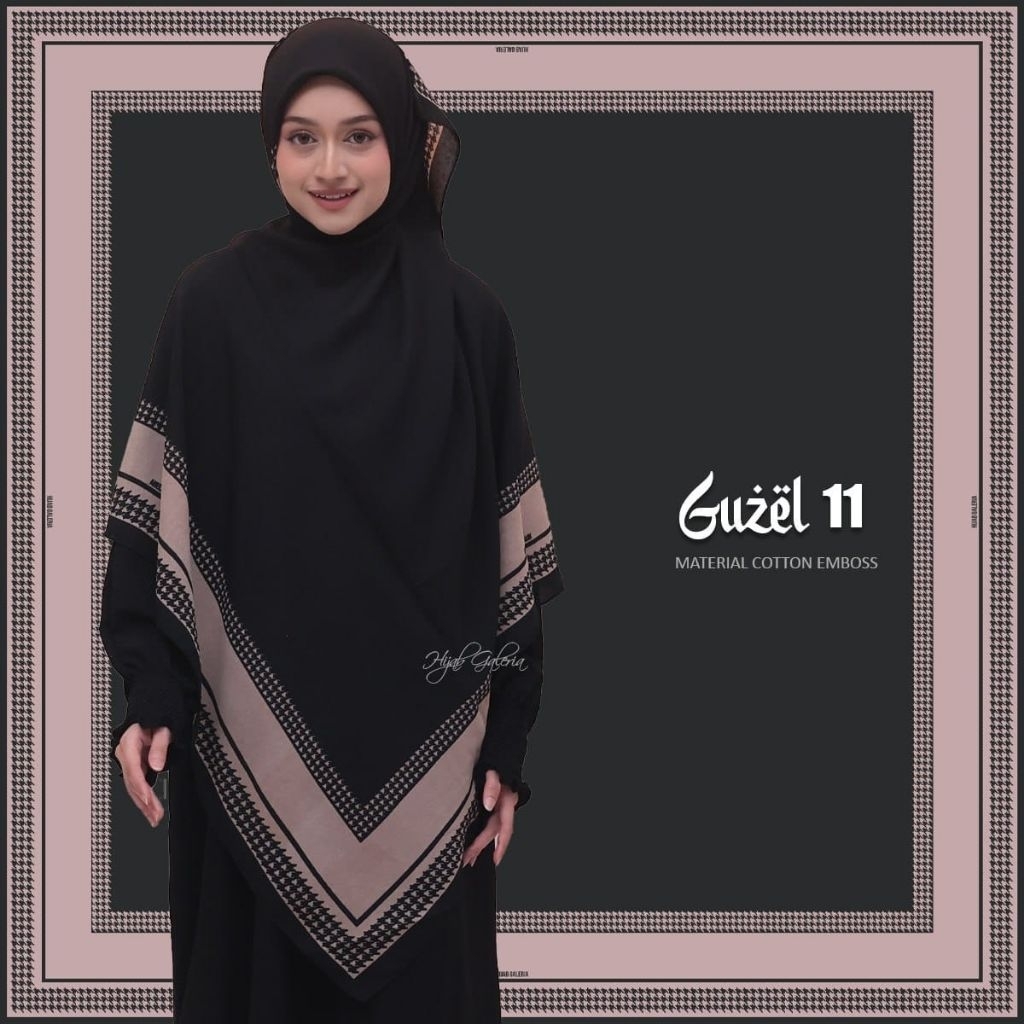 Cotton Guzel By HIJAB GALERIA Size 140×140cm Syar'I