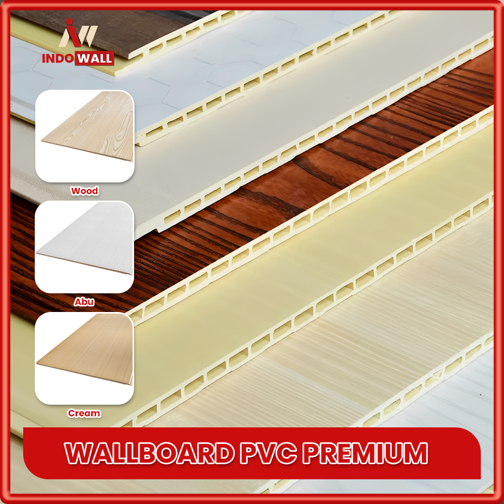 Jual Wallboard PVC 40 x 150cm x 9mm Wall Board WPC Premium Dekorasi ...