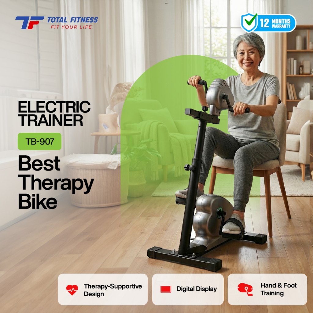 Jual TOTAL FITNESS Sepeda Statis Terapi Electric Therapy Bike Exercise ...