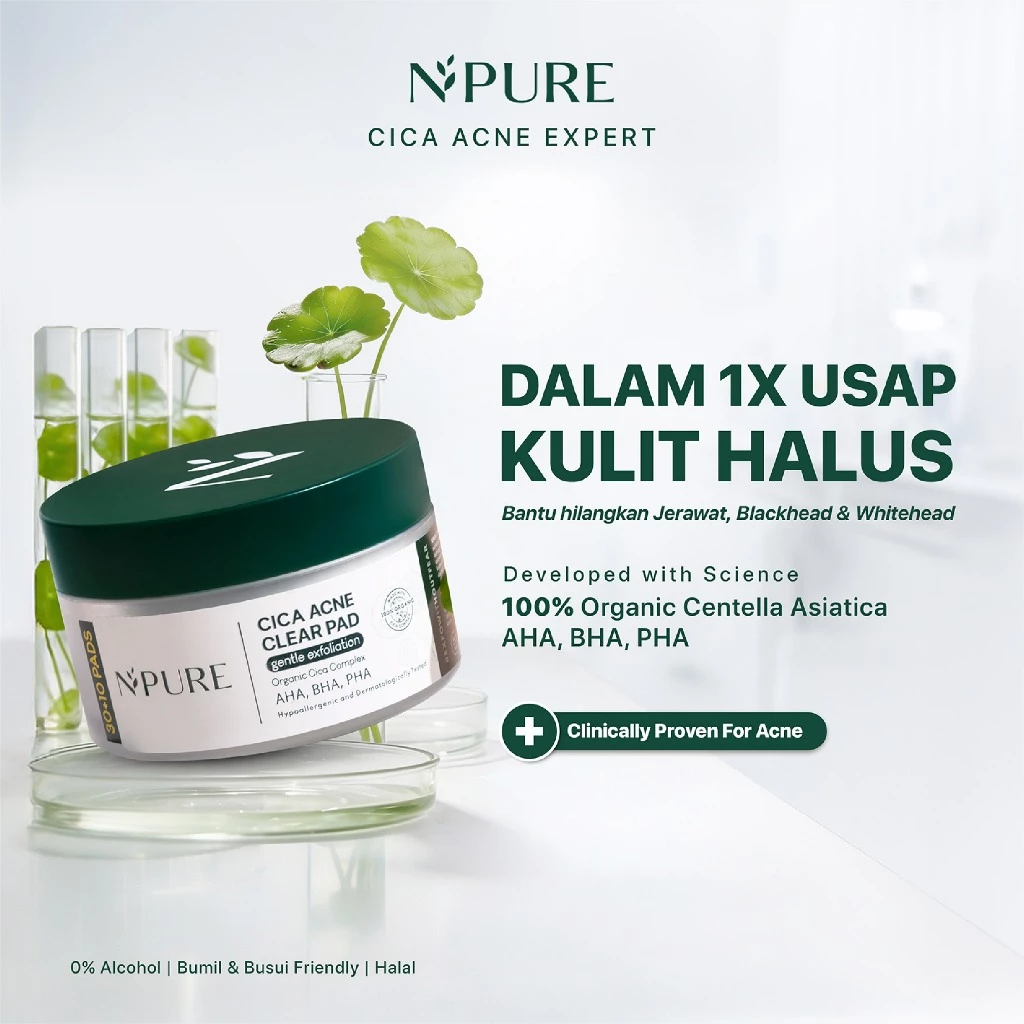 Pratinjau NPURE Gentle Exfoliation Pad