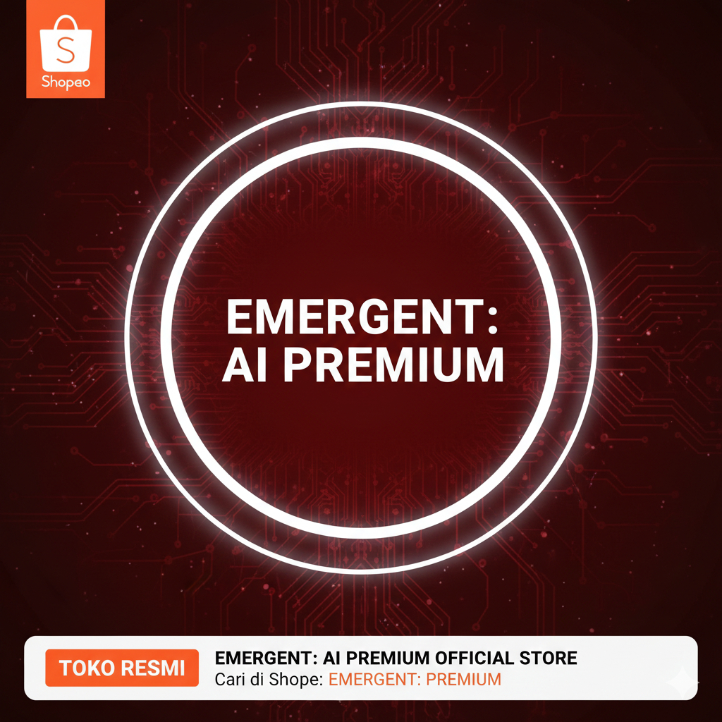 Jual EMERGENT: AI WEB BUILDER - BUILD APPS WITH AI | Shopee Indonesia