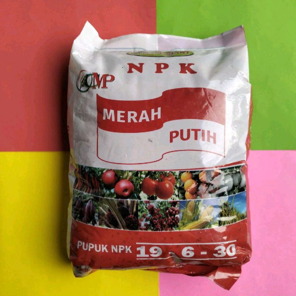 Jual Pupuk NPK Merah Putih 19-6-30 Dari Cipmape Kemasan 1 Kg | Shopee ...