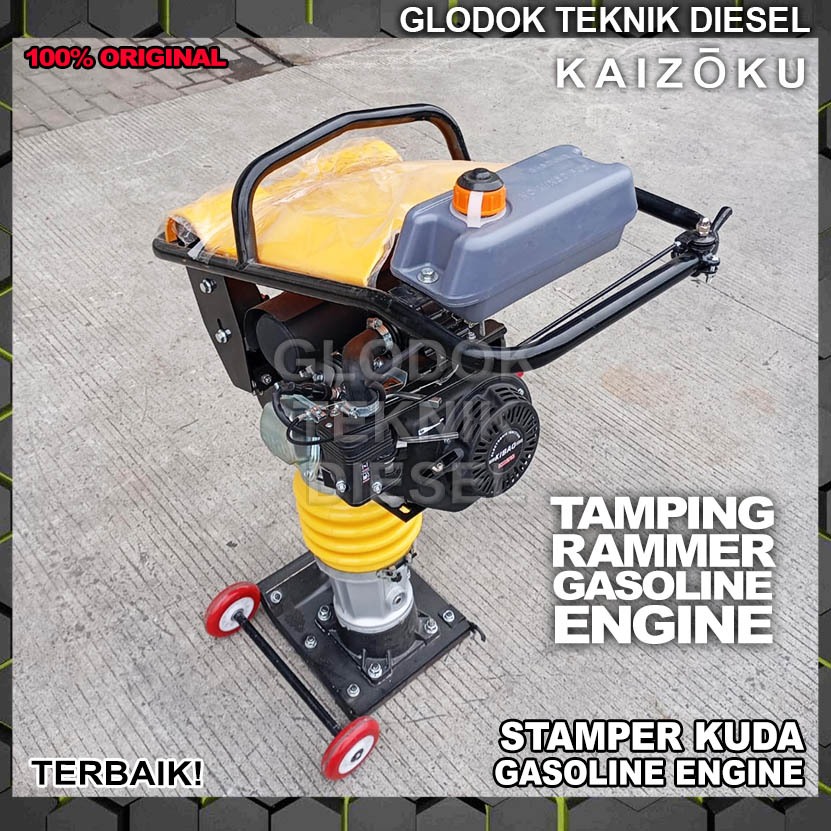 Jual Pazto Stamper Kuda Listrik Tamping Rammer Pemadat Tanah Dinamo ...