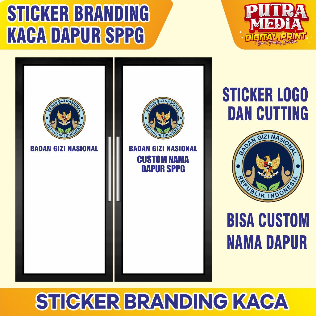 Jual Stiker Pintu Kaca Dapur MBG SPPG / Sticker Pintu Kaca Dapur SPPG ...