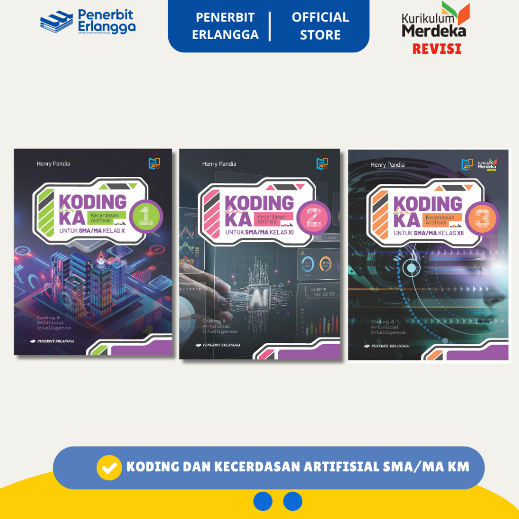 Jual [Erlangga Offiical] Koding dan Kecerdasan Artifisial Sma/Ma Kelas ...