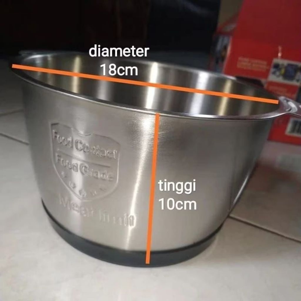 Jual Cup Chopper 2 Liter Stainless dan Plastik Kaca | Shopee Indonesia