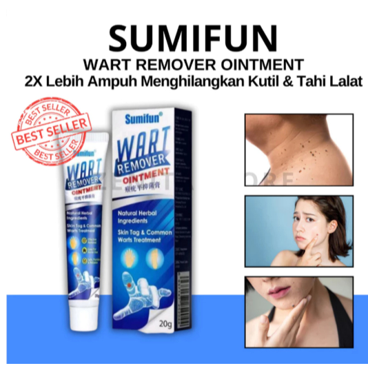Jual SALEP SUMIFUN WART REMOVER CREAM PENGHILANG KUTIL DAN TAHI LALAT ...