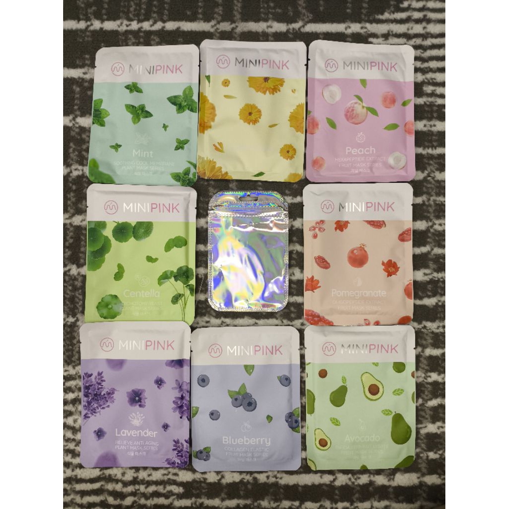 Jual MINISO X MINIPINK Fruit Essence Sheet Mask Series Masker Wajah ...