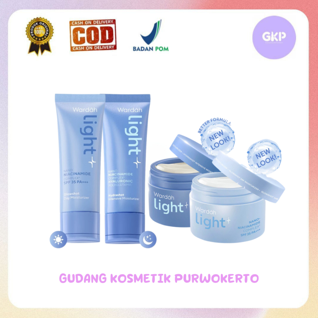 Jual WARDAH Light+ Nano-Niacinamide Comoplex Moisturizer - Lightening ...