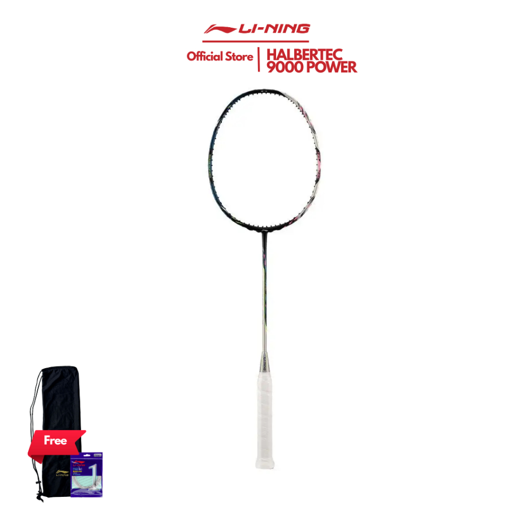 Jual Lining Badminton Raket Halbertec 9000 Power Larkspur/Base Sta.Meal ...